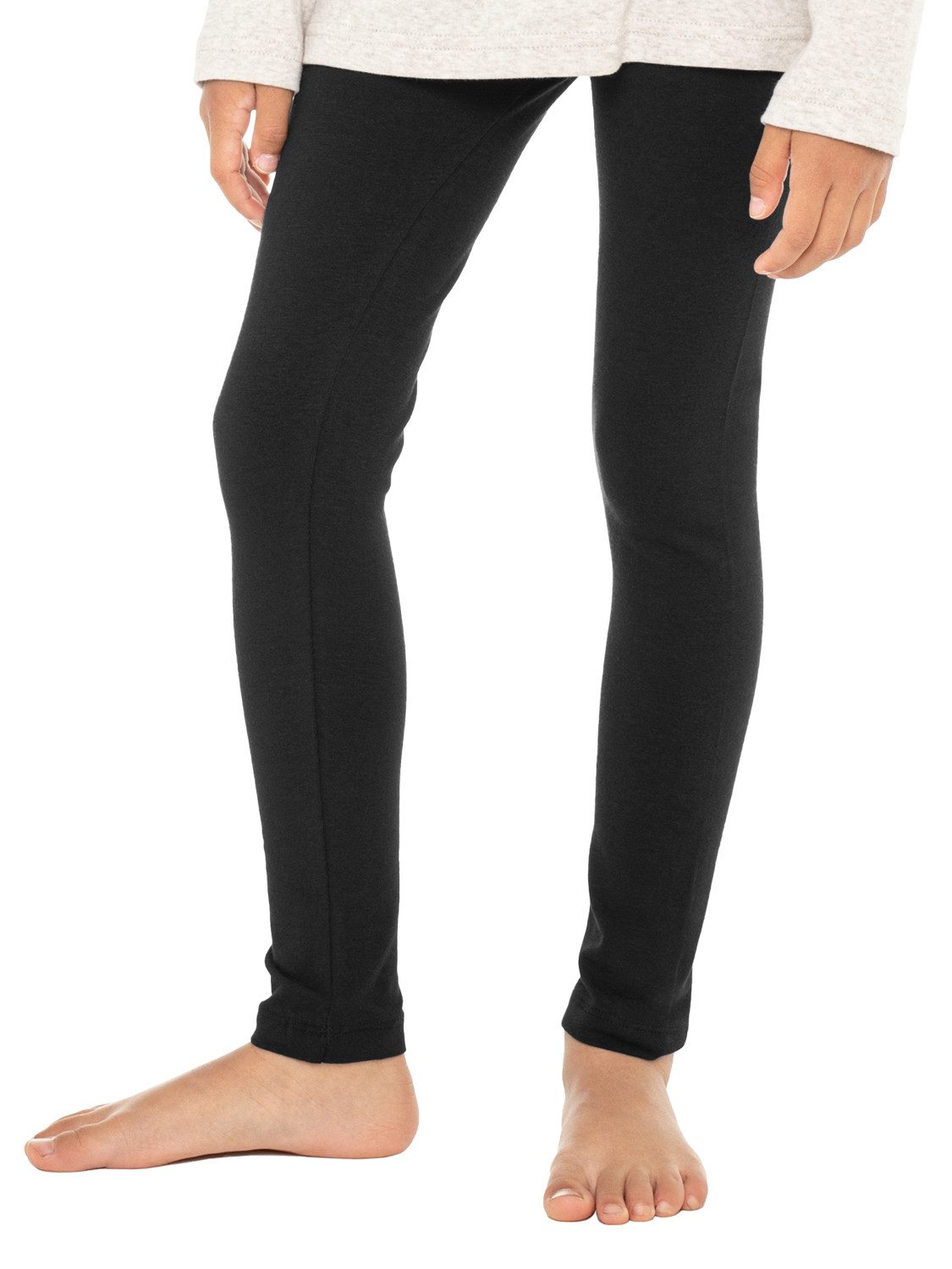celodoro Leggings Kinder Leggings, stretchige Jersey Hose aus Baumwolle