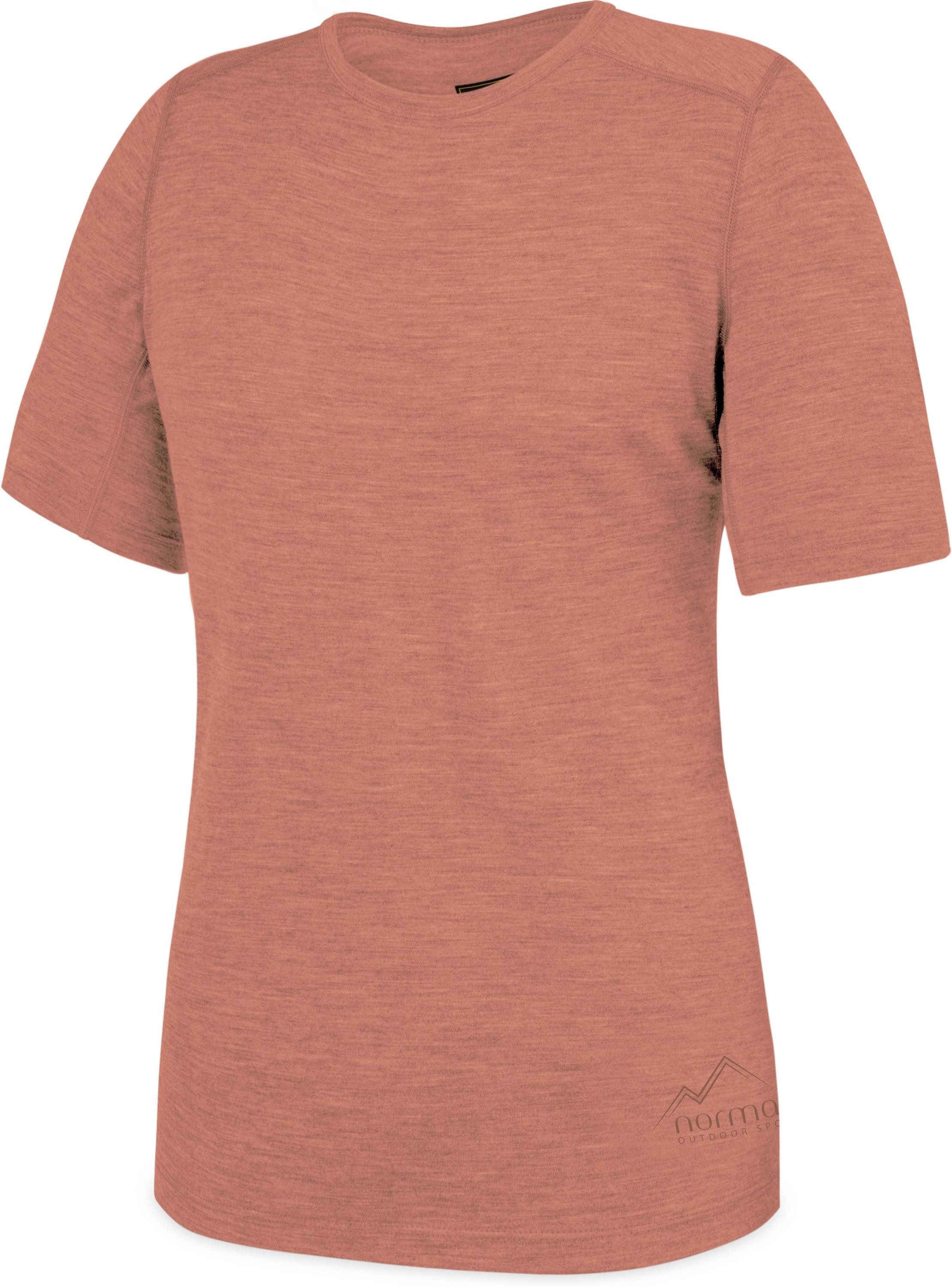 normani Thermounterhemd Damen Merino T-Shirt Cairns Kurzarm Merinounterhemd Funktionsshirt aus Merinowolle