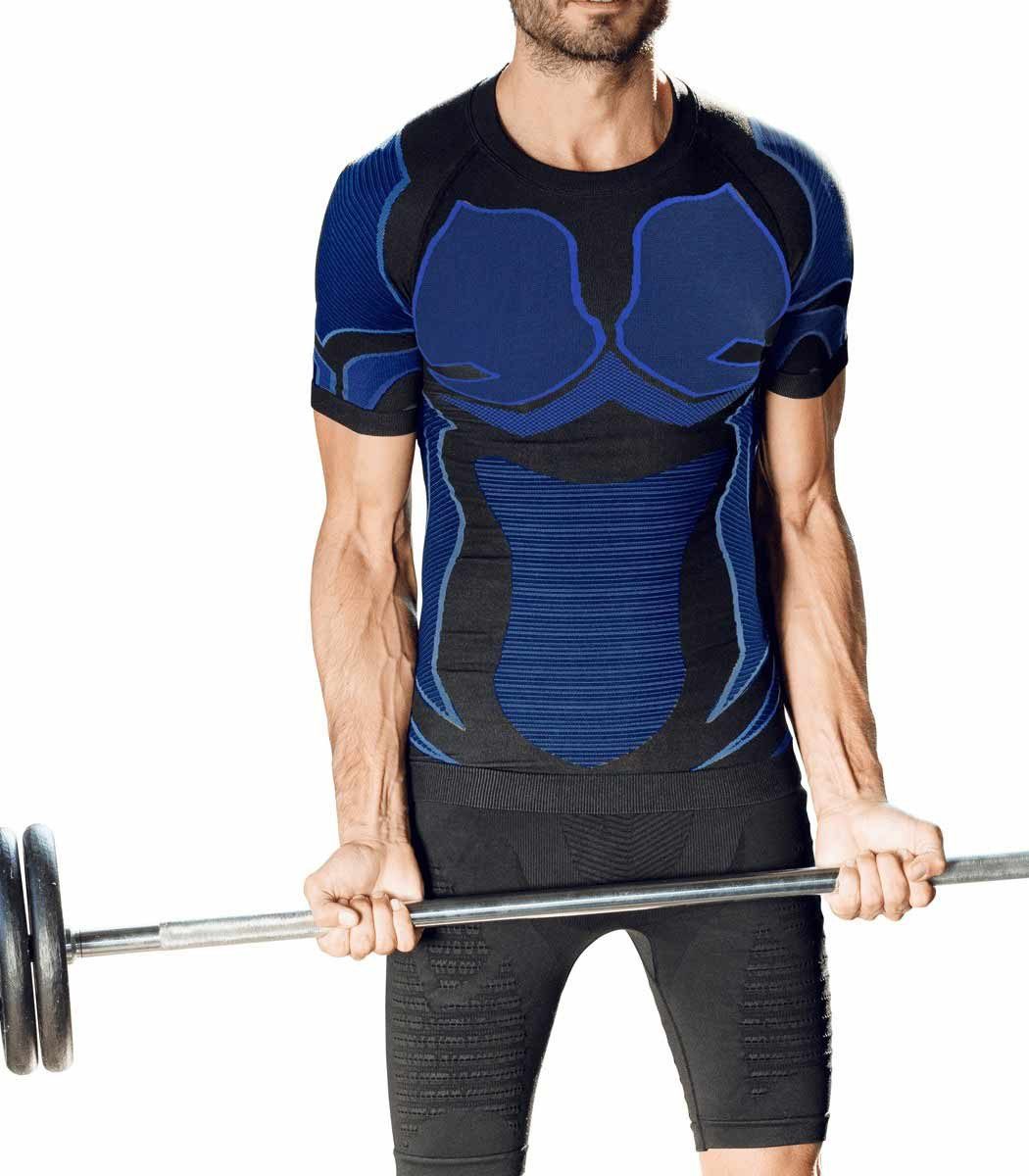 Wilox Sporttop Atmungsaktives Sport T-Shirt (1-tlg) Blickdicht, matt