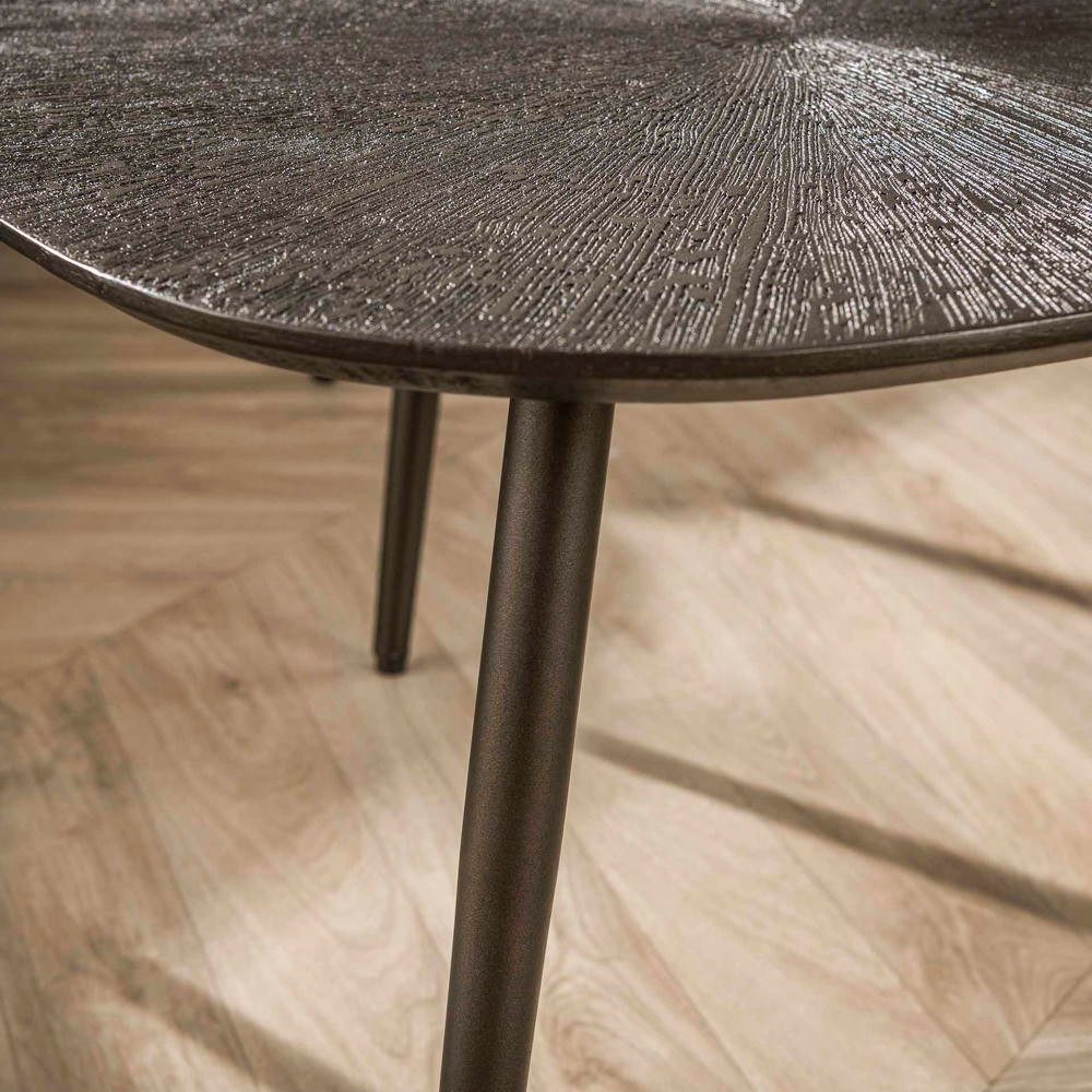 RINGO-Living Couchtisch RINGO-Living Couchtisch Keke aus Holz in Bronze 2er Set