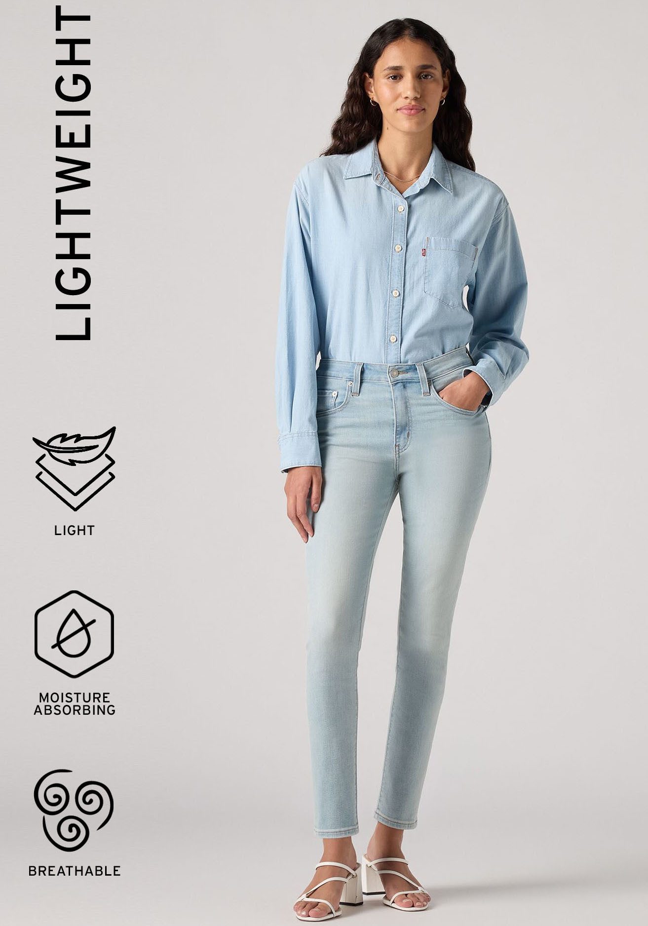 Levi's® Skinny-fit-Jeans 721 HIGH RISE SKINNY mit hohem Bund
