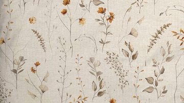 Bettwäsche Heckett & Lane Renforce Bettwäsche 135x200 Fino natural Wiesenblumen, Heckett and Lane, Renforce, 2 teilig