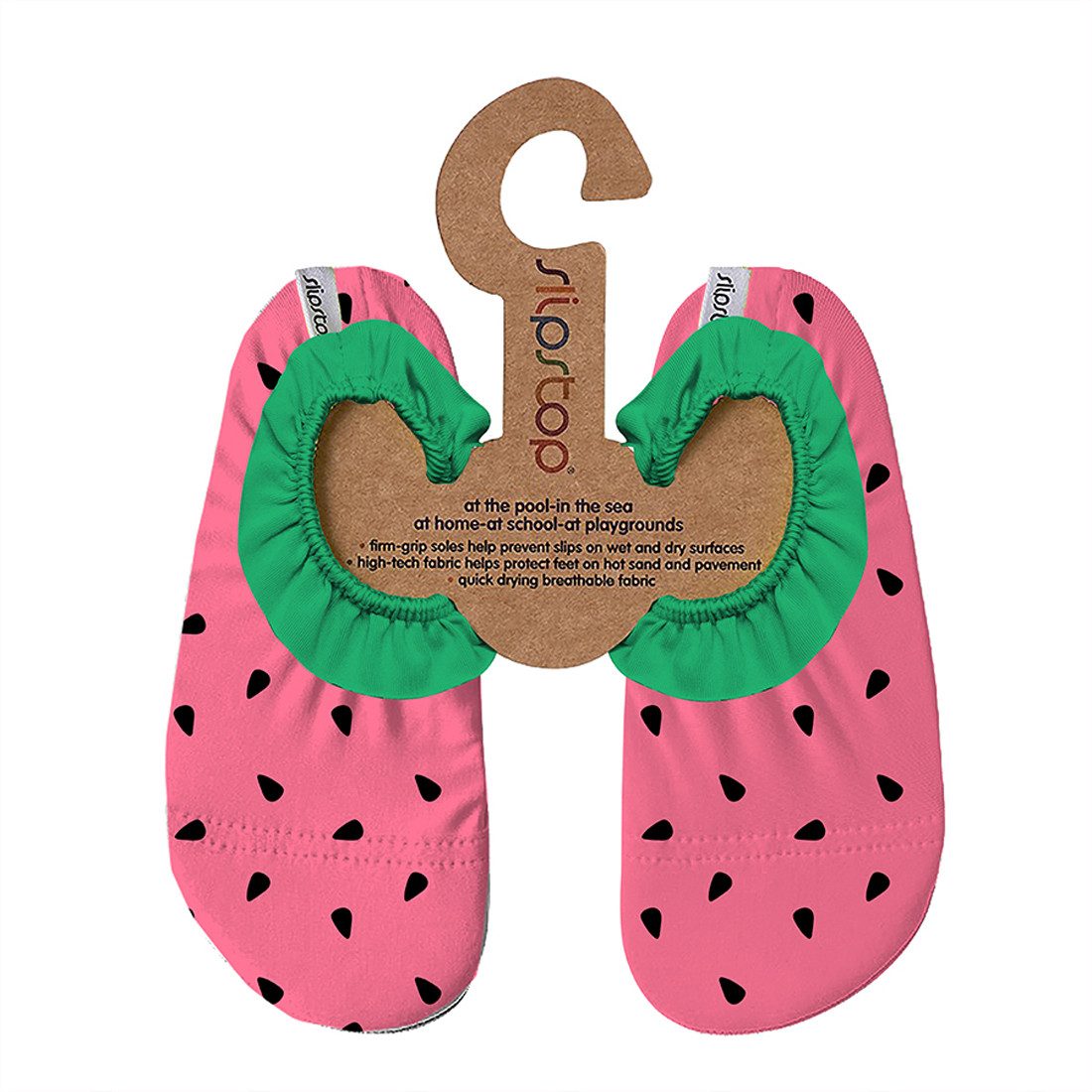 Slipstop Slipstop Badeschuhe Mia Erdbeere mit Rüschen Baden LSF 50+ Schwimmen Wasserschuh