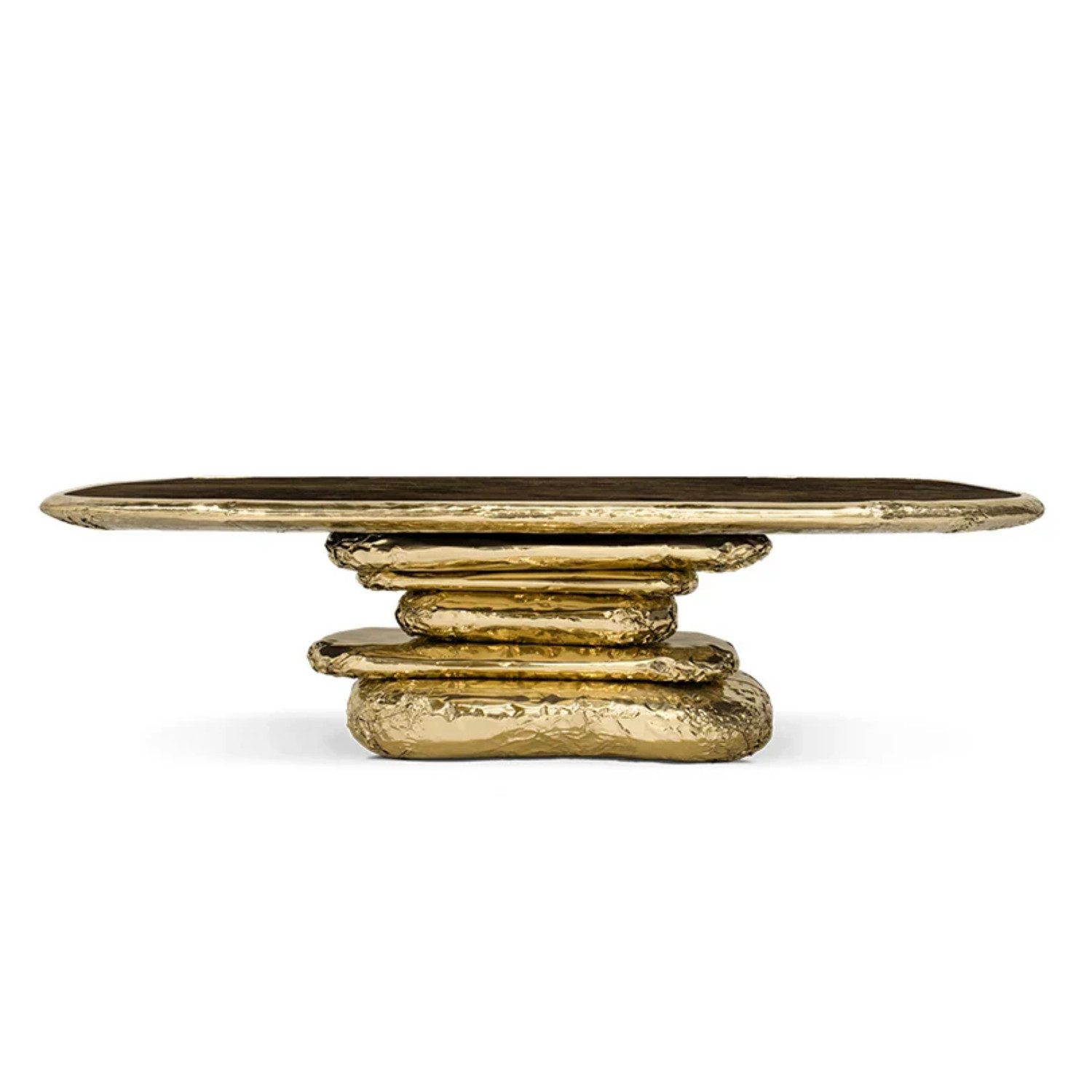 mukuhi Esstisch Esstisch Marmor Gold 10-12 Personen Luxus Design