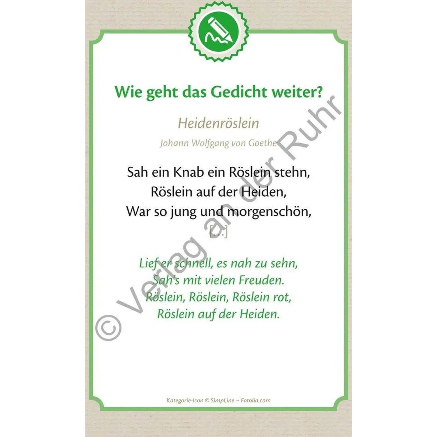 Verlag an der Ruhr Spiel Die große Deutschland-Quizbox für Senioren