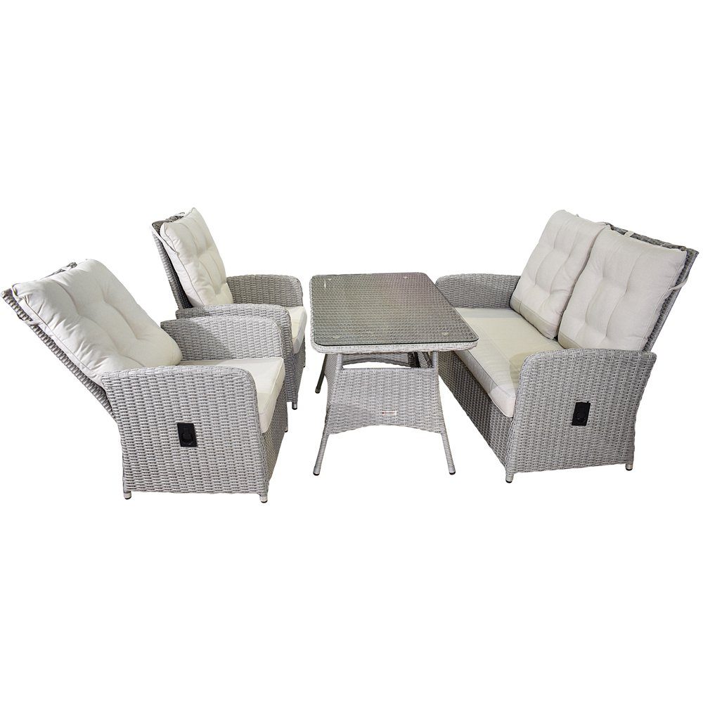 dasmöbelwerk Gartenlounge-Set Lounge Set 4-tlg. Bilbao günstig online kaufen