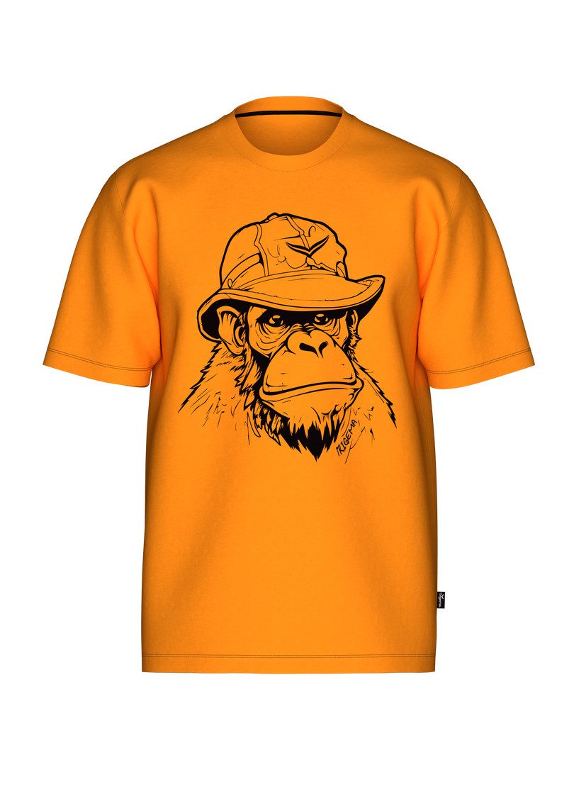 Trigema T-Shirt TRIGEMA T-Shirt mit Affen-Printmotiv günstig online kaufen