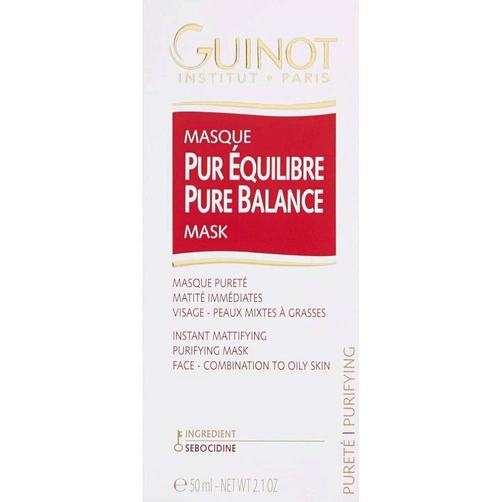 Guinot Gesichtsmaske Masque Soin Pur Equilibre Pure Balance Mask 50ml