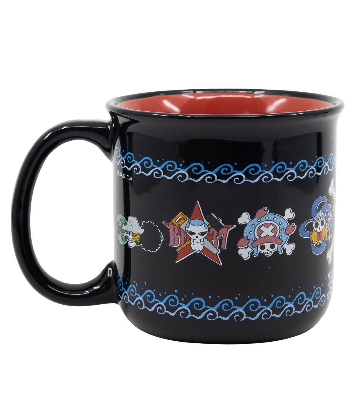 One Piece Tasse Anime Tasse 400 ml Keramik Frühstücksbecher mit Geschenkbox, Keramik