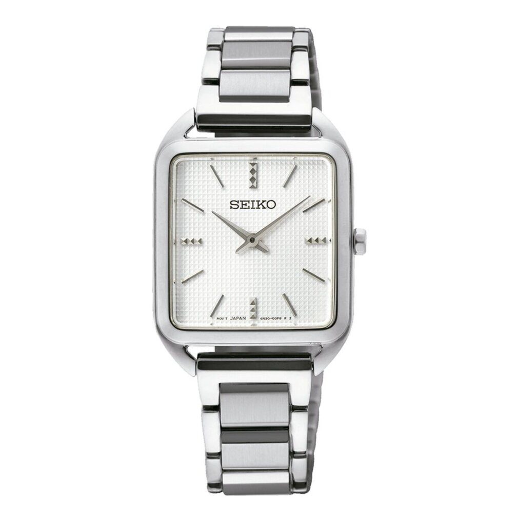 Seiko Luxusuhr Herrenuhr SWR073P1 Silberfarben