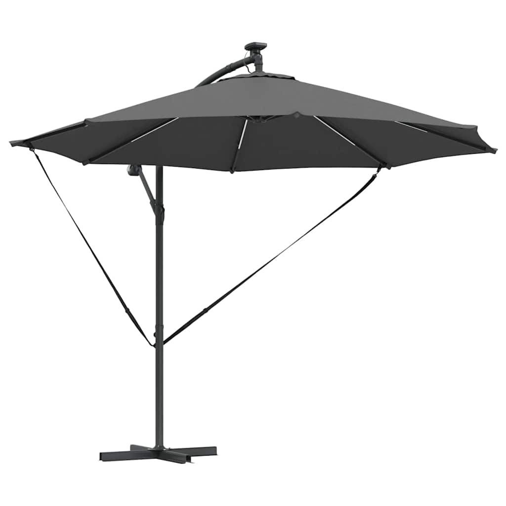 vidaXL Sonnenschirm Sonnenschirm 294 x 294 x 248 cm Polyester und Aluminium