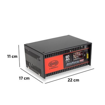 HEYNER Premium Batterieladegerät 6A 12V Autobatterie-Ladegerät