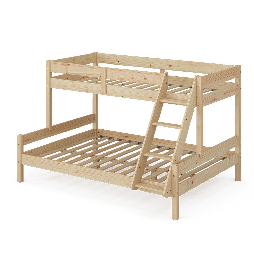 VitaliSpa® Etagenbett Everest, Naturholz, 140x200 / günstig online kaufen