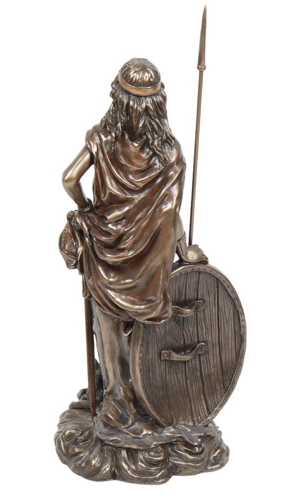 Parastone Dekofigur Statue Freya H 33 cm Skulptur Nordische Göttin mit Speer Mythologie