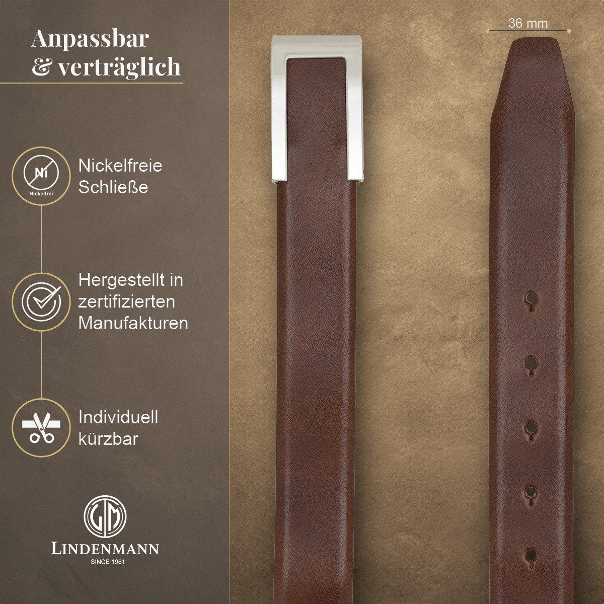LINDENMANN Koppelgürtel