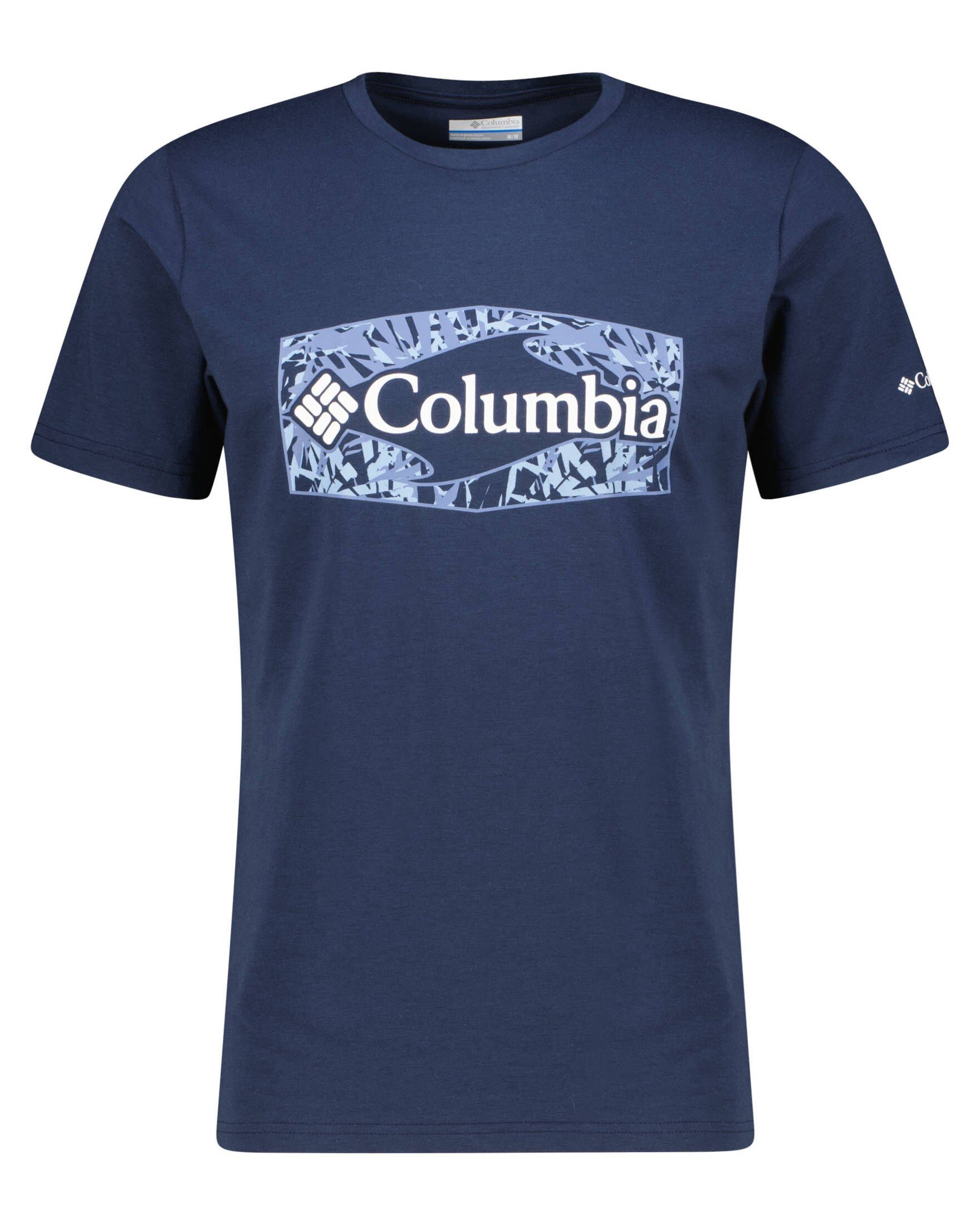 Columbia T-Shirt Herren T-Shirt SUN marine (300) (1-tlg) TREK