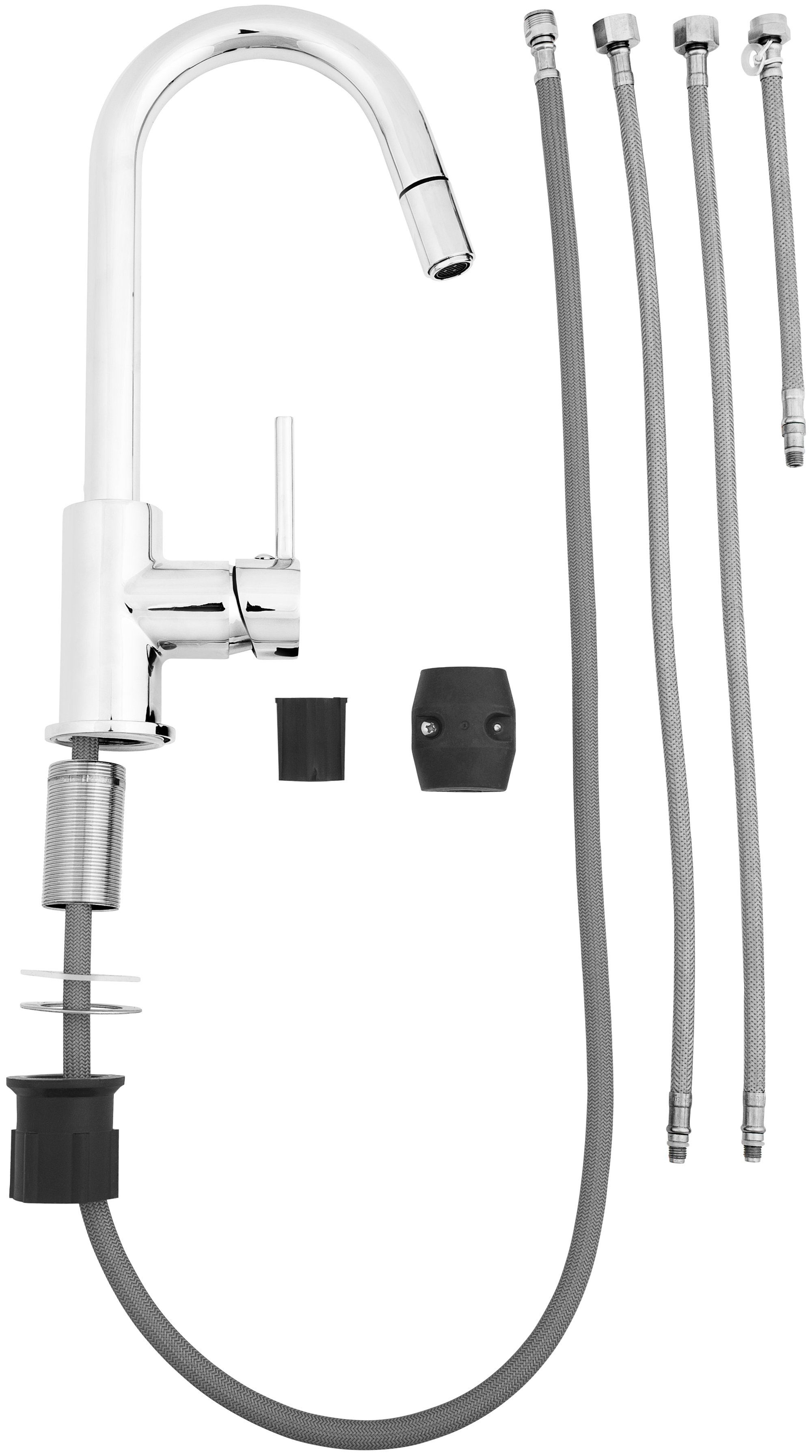 CORNAT Spültischarmatur Kirna HD, Messing, verchromt günstig online kaufen