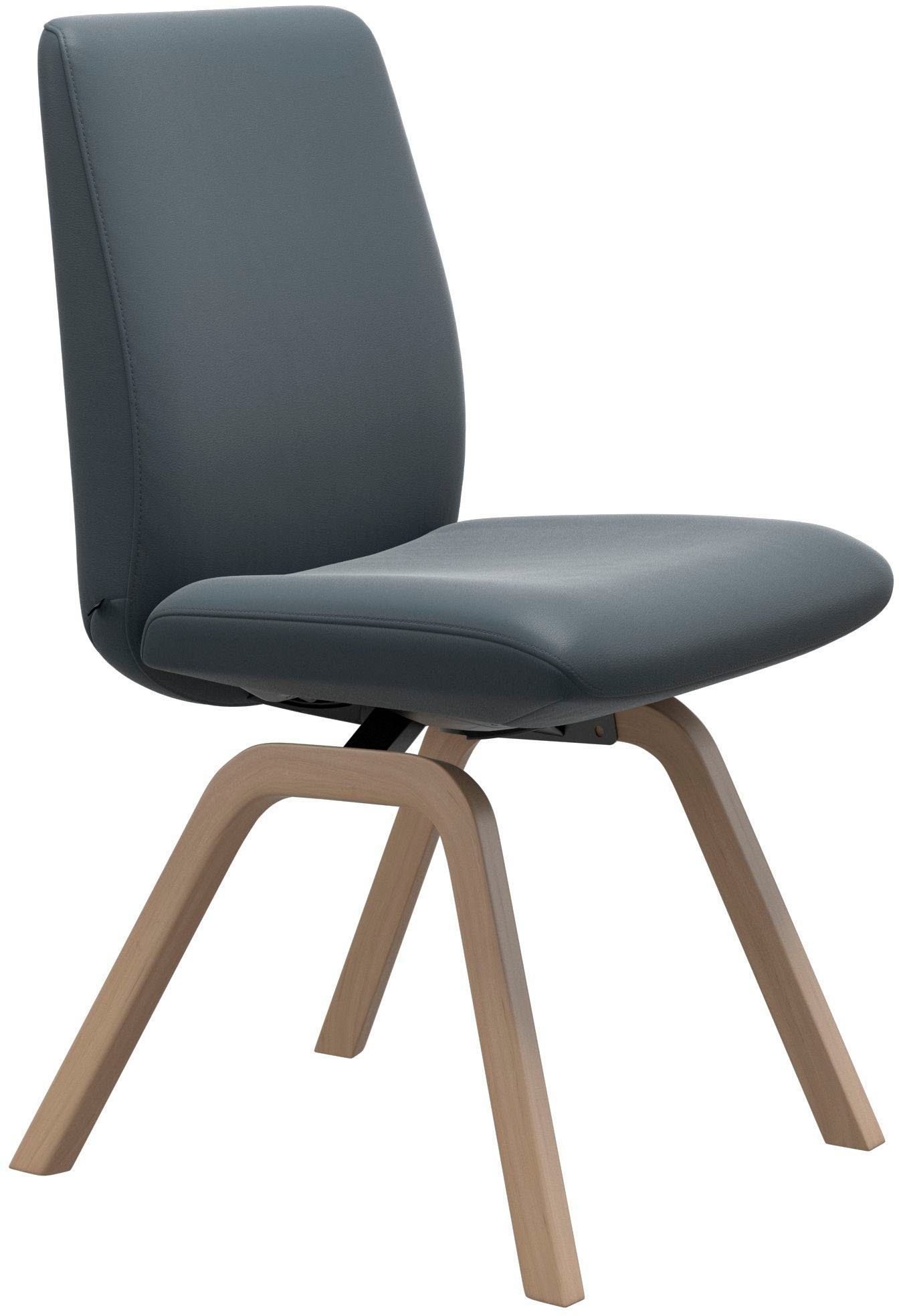 Stressless® Polsterstuhl Laurel, Low Back, Größe L, mit schräggestellten Beinen in Eiche gekalkt