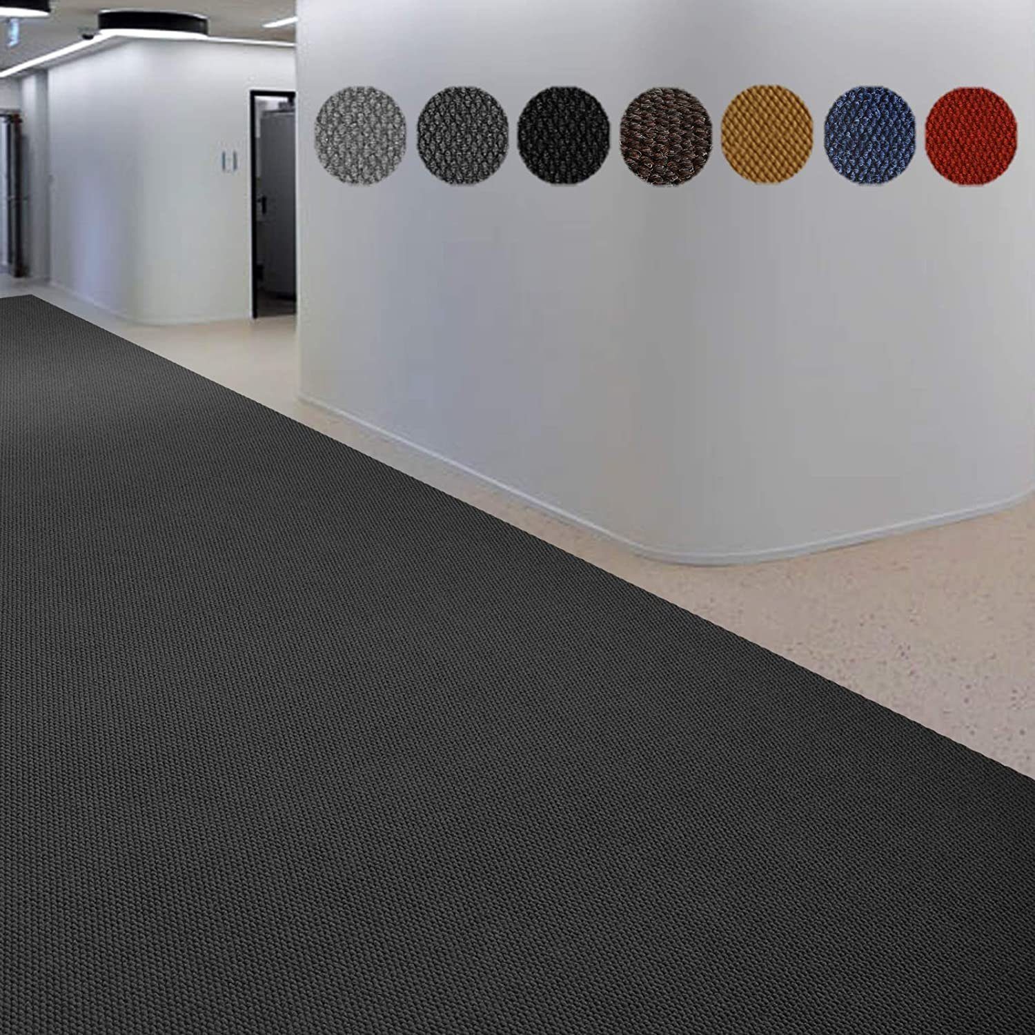 Floordirekt Fußmatte Schmutzfangmatte Hong Kong, Sauberlaufmatte für Ihren Eingangsbereich, Rechteckig, Höhe: 10 mm – Bild 5 von 5