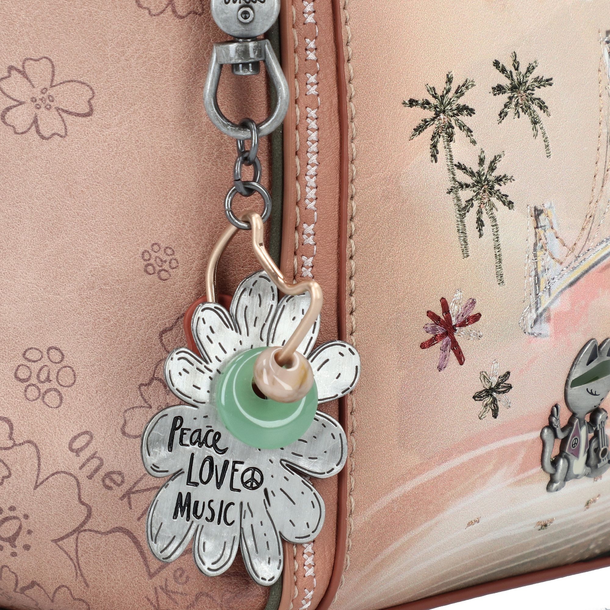 Anekke Henkeltasche Peace & Love, Polyurethan