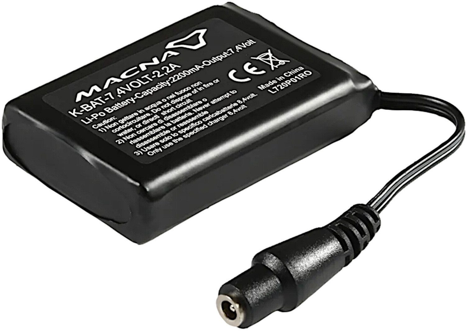 Macna Hosenträger 7,4V/2,2A Akku für Handschuh/Socke
