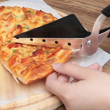 FIDDY Pizzaschere Pizzaschere, Pizzaschneider, Küchenschere-27.5cm, (1-tlg)