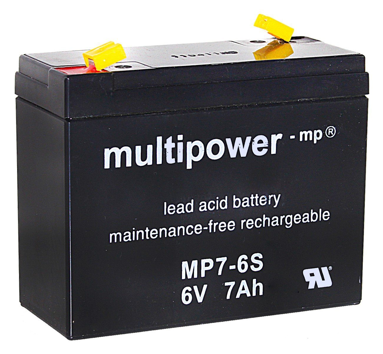 Multipower Multipower Blei-Akku MP7-6S Pb 6V / 7Ah Faston 4,8 Bleiakkus