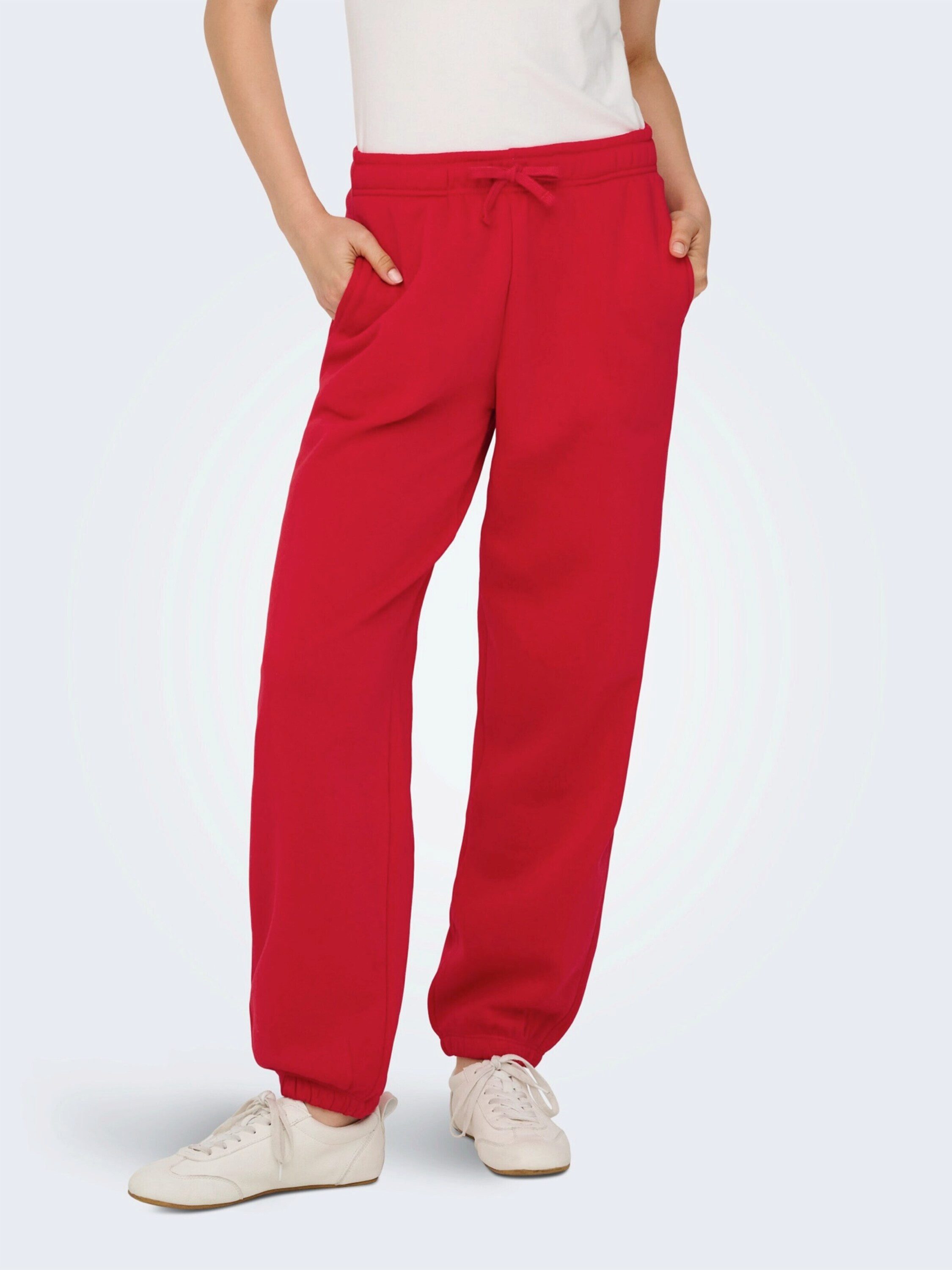 ONLY Stoffhose ONLBest (1-tlg) Drapiert/gerafft
