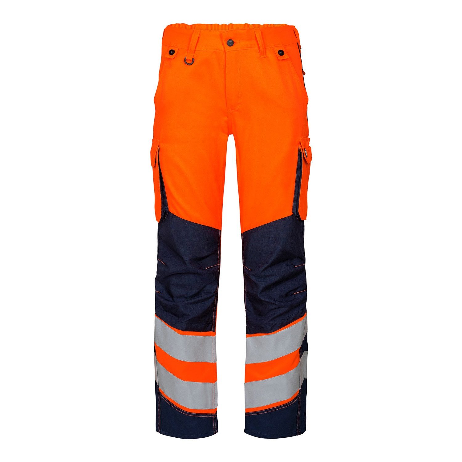 FE ENGEL Arbeitshose Damen Warnschutz Bundhose "2543-319" Safety Kl. 2