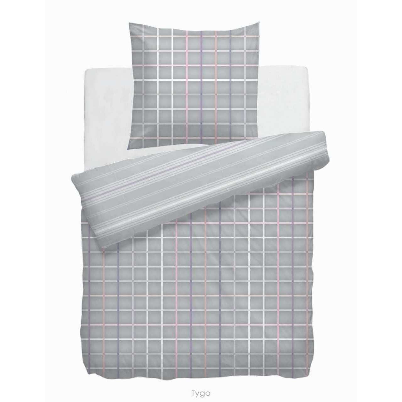 Heckett and Lane Bettwäsche HnL Renforcé Bettwäsche Tygo Beige 135x200 cm +, Renforcé, 2 teilig