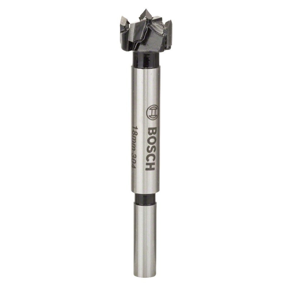 Bosch Professional Fräsbohrer Carbide Scharnierlochbohrer Kunstbohrer 18 x 90 mm (2608597603) für