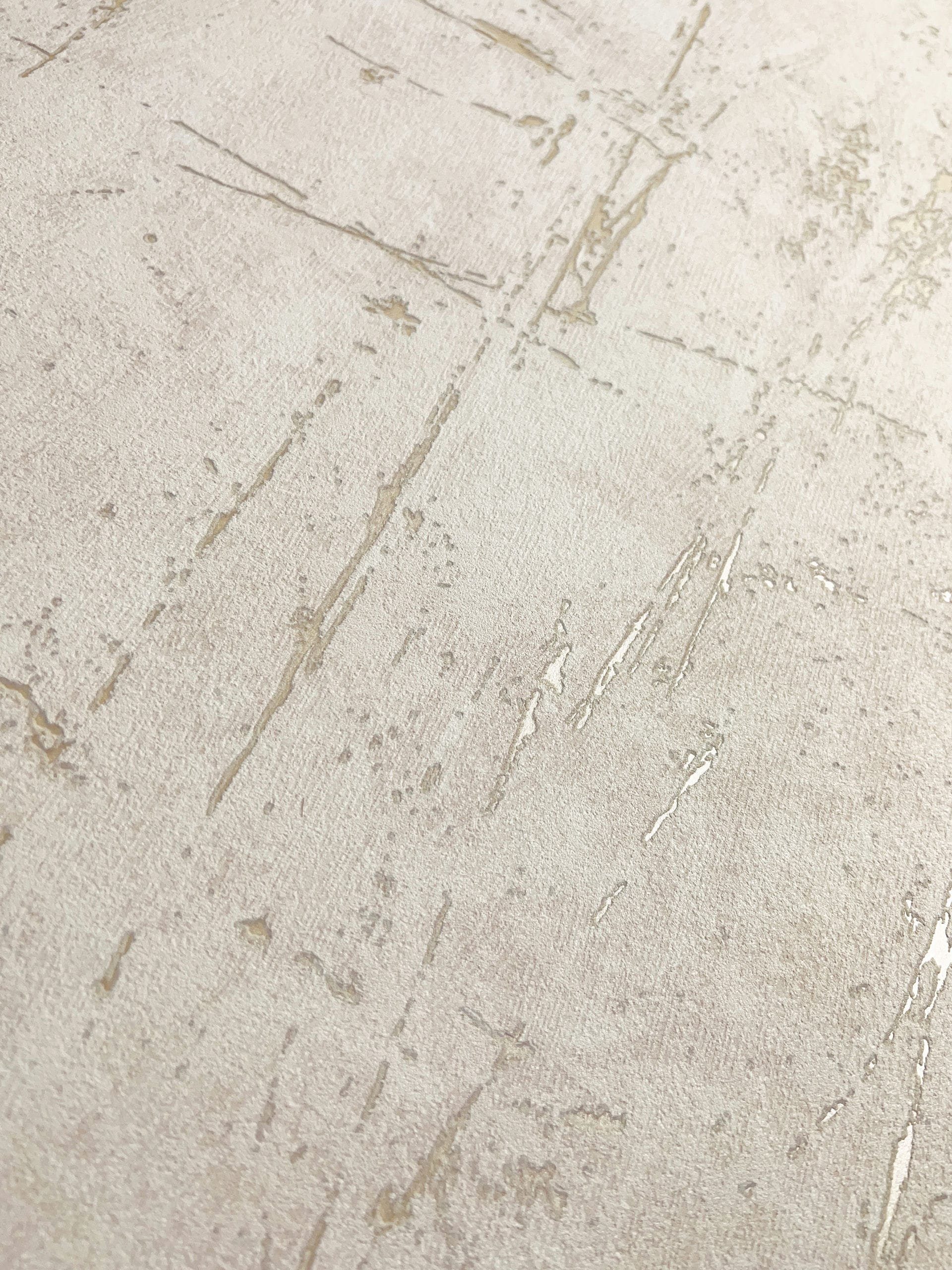 Newroom Vliestapete, Creme Tapete Modern Beton günstig online kaufen