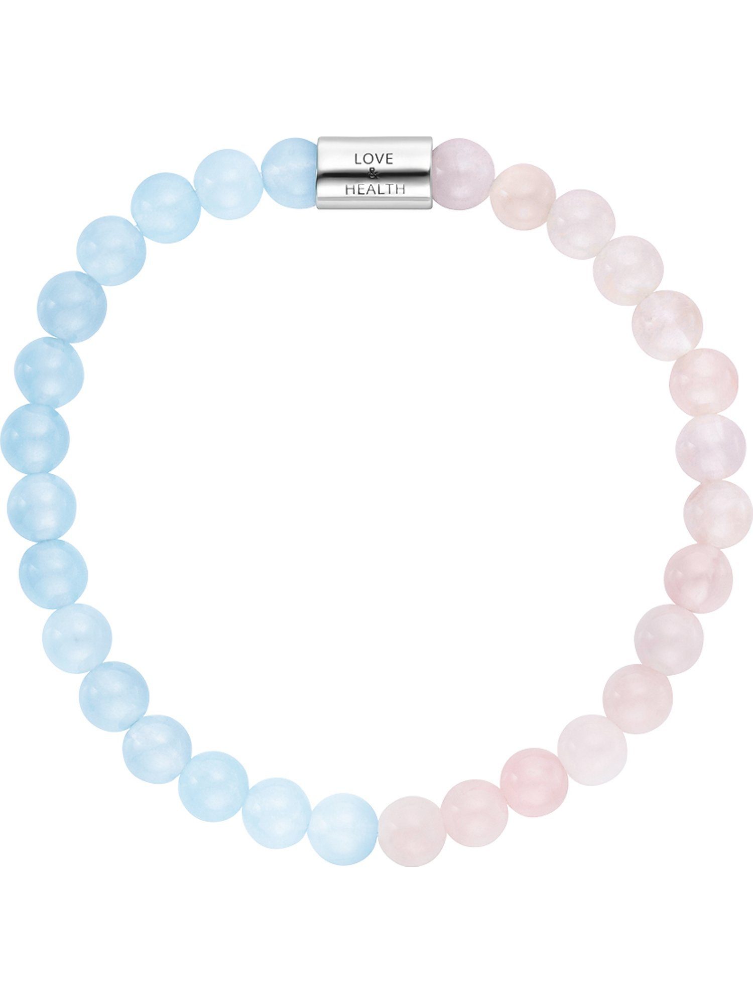 Engelsrufer Silberarmband, Trendig blau, rosa