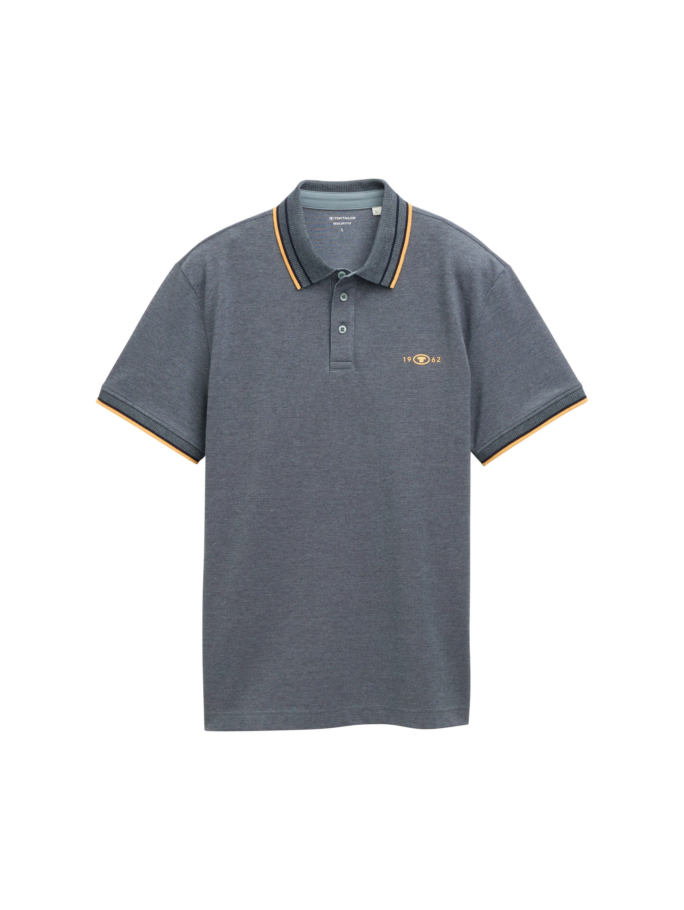 TOM TAILOR Poloshirt mit Logo Stickerei