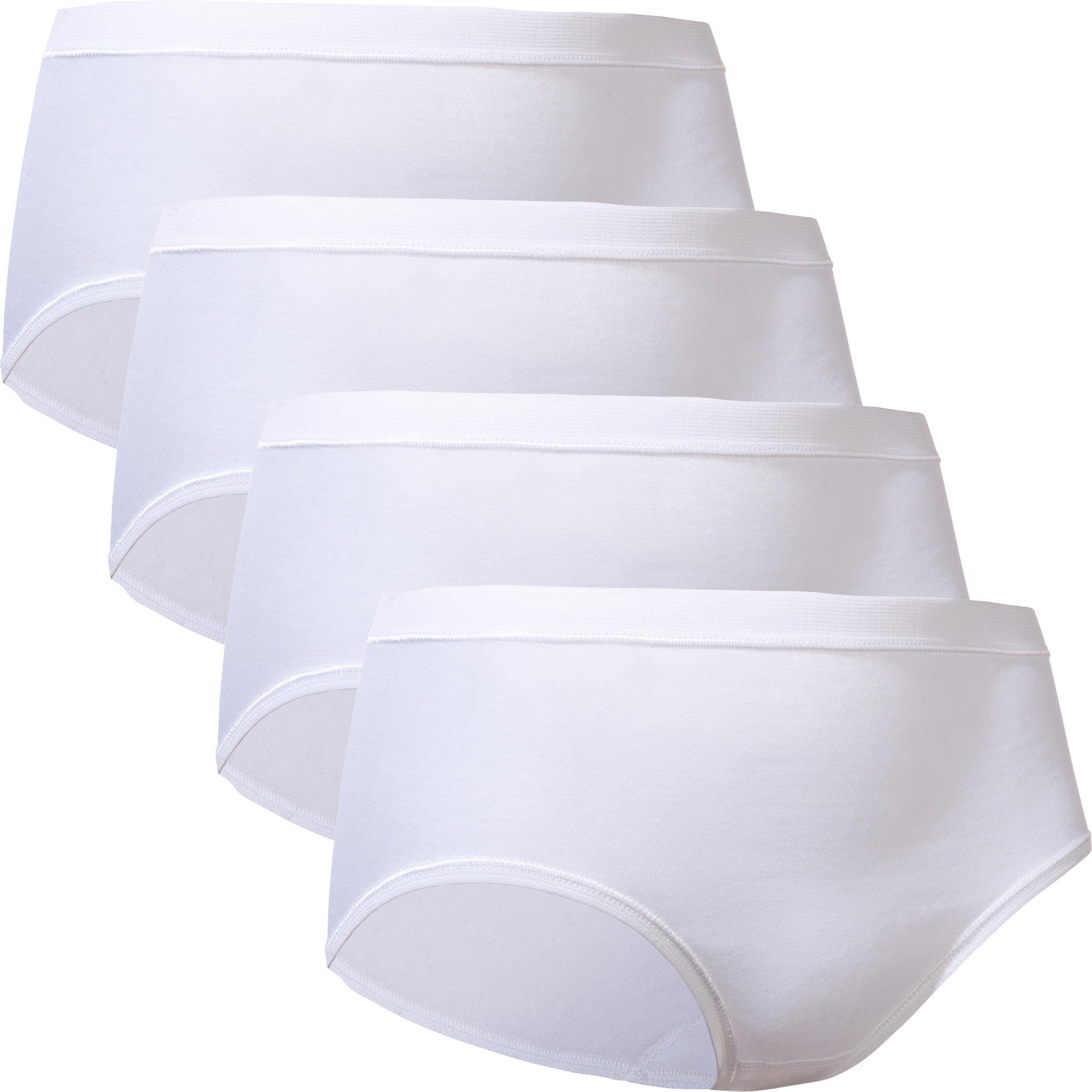 Slip Damen-Taillenslip 4er-Pack