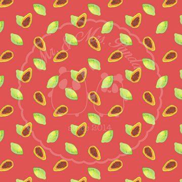 Mr. & Mrs. Panda Tasse Obst Papaya - Rot - Geschenk, Geschenk Tasse, Papayas, Kaffeebecher, Keramik, Herzberührende Designs