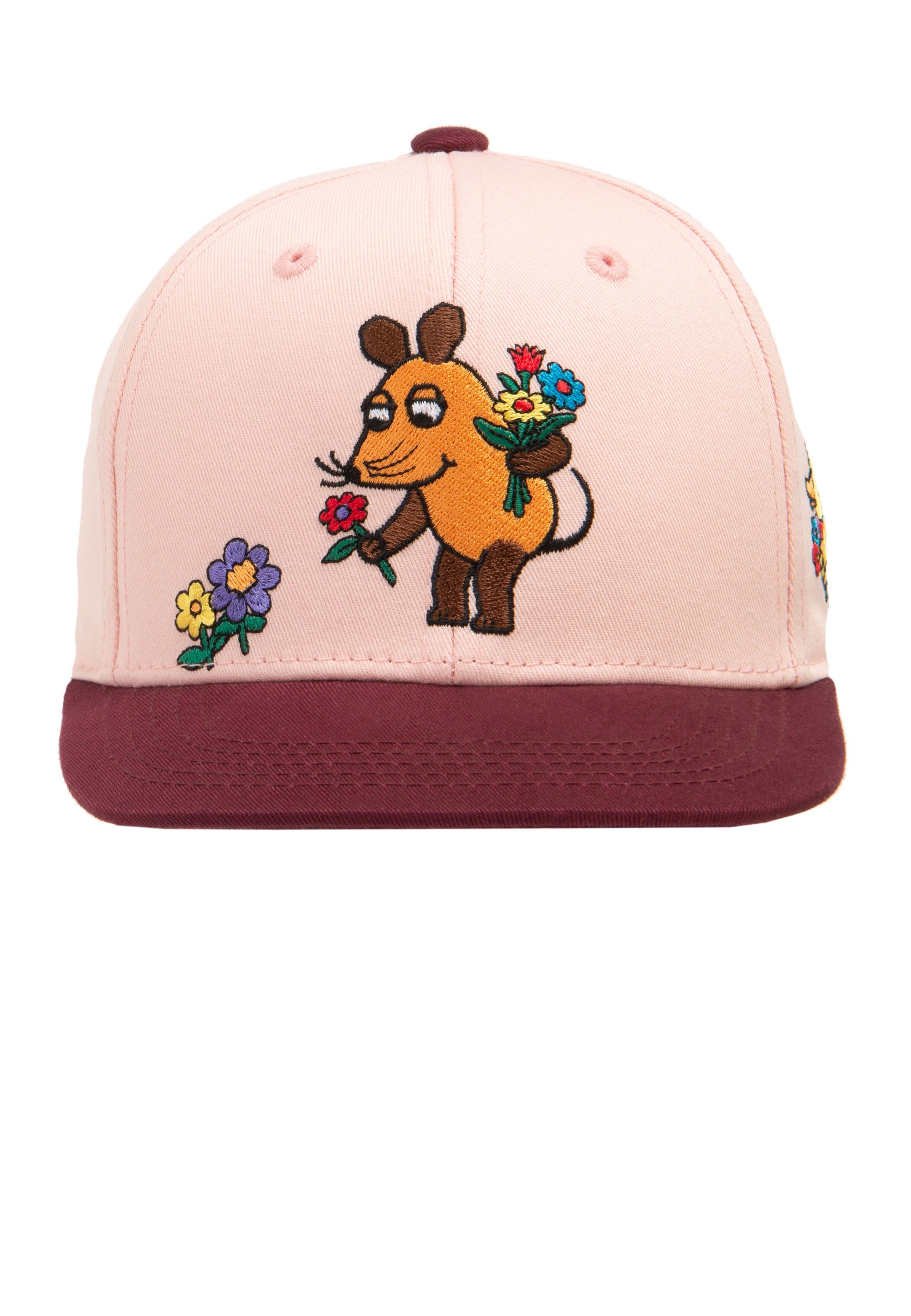 koaa Baseball Cap Maus - Blumenstrauß mit detailreicher Stickerei