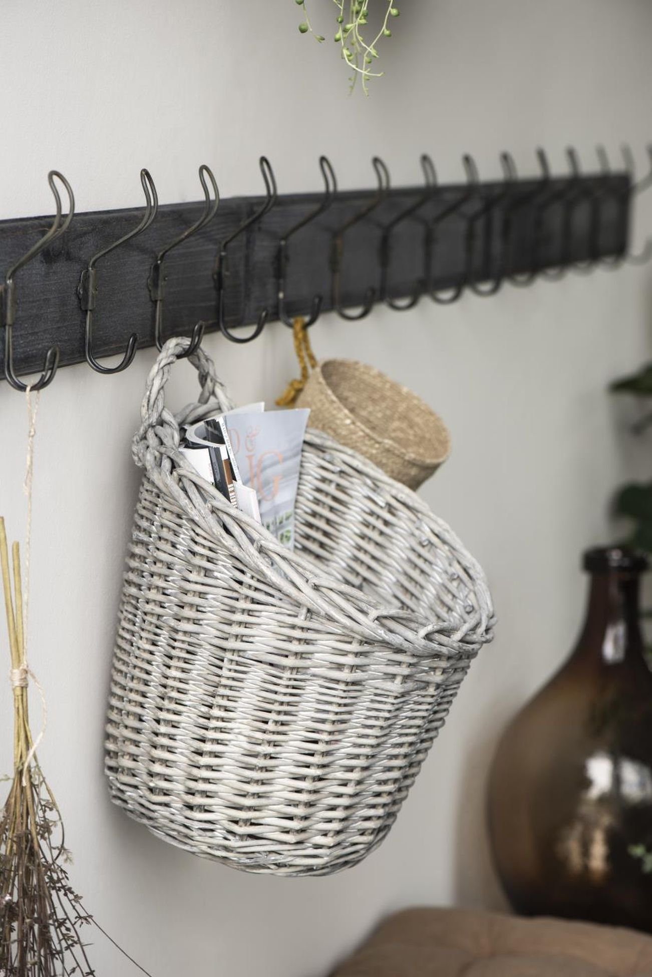 Ib Laursen Hakenleiste Wandhaken Kleiderhaken Garderobenleiste günstig online kaufen