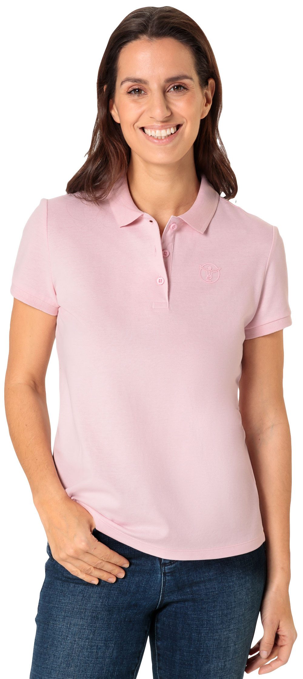 Chiemsee Poloshirt atmungsaktiv und hautsympathisch aus Baumwoll-Piqué