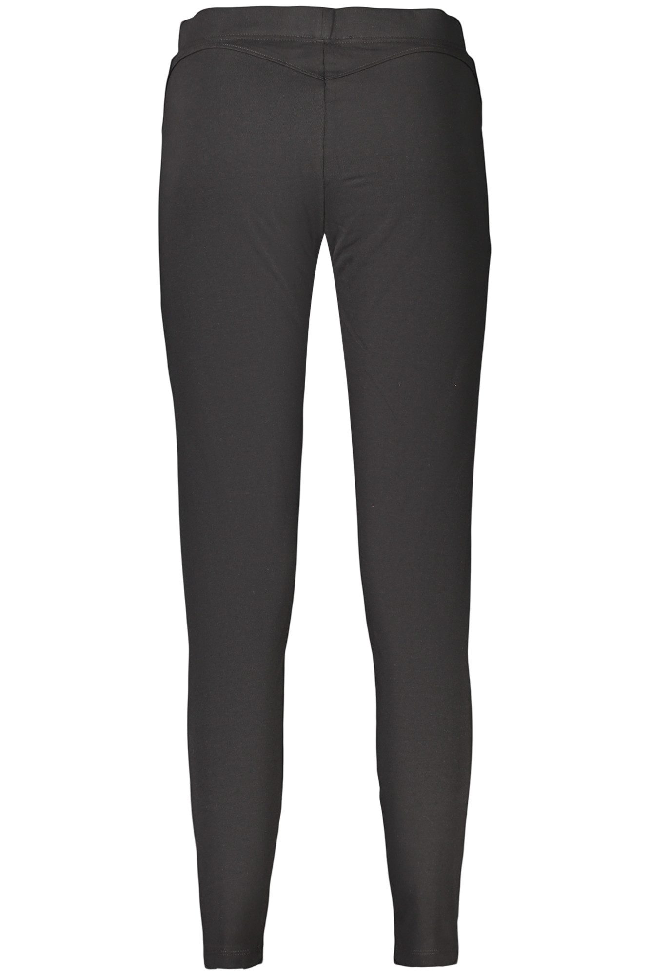 Freddy 5-Pocket-Hose Stylische Damen Leggings in Schwarz mit Applikation und Logo-Details