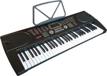 MSA Keyboard 61 Tasten Keyboard, E-Piano, Digital im Set, (Keyboardständer, Keyboardbank, Mikrofon)