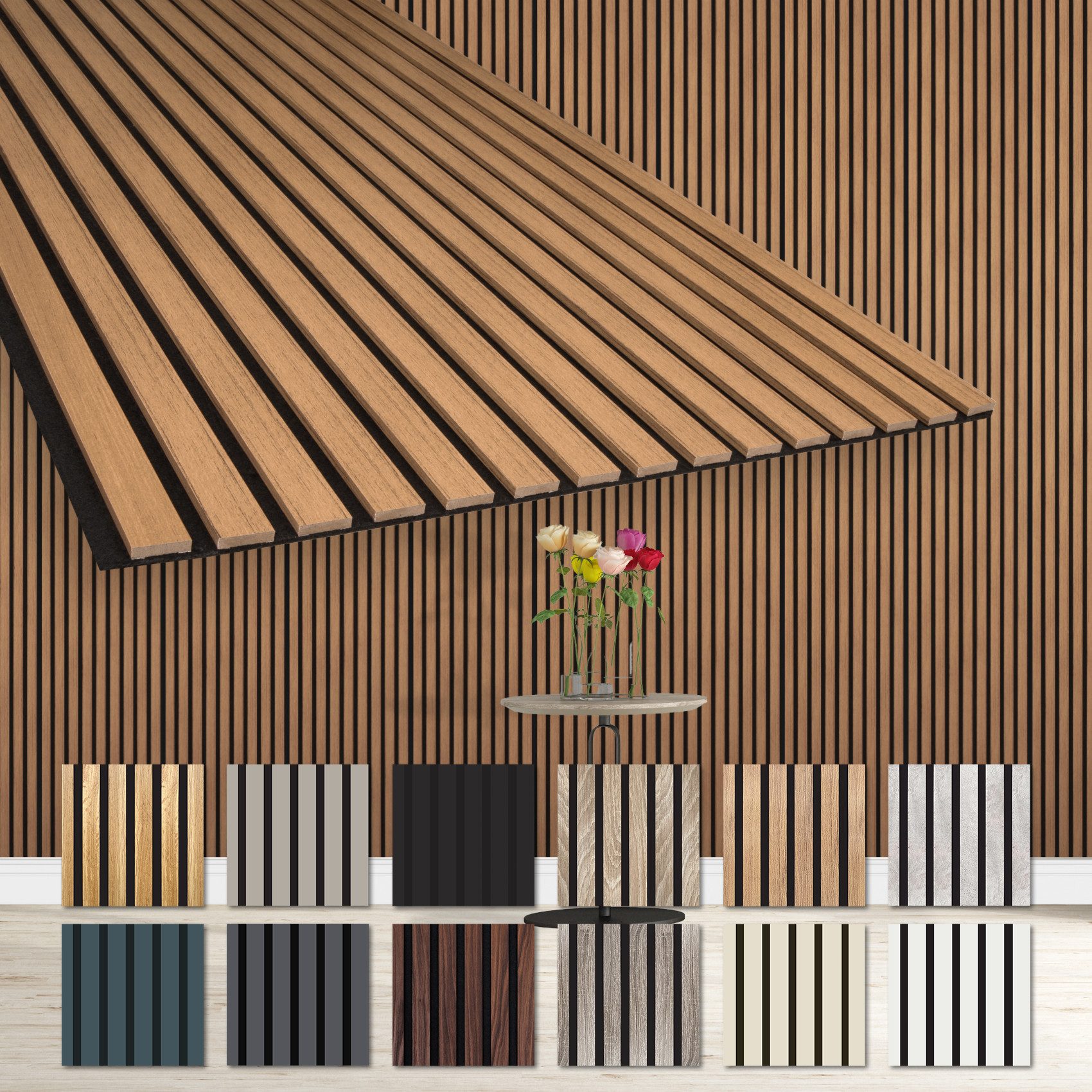 Hexim Wanddekoobjekt AP09 (Akustikpaneele 278x60cm - günstig online kaufen