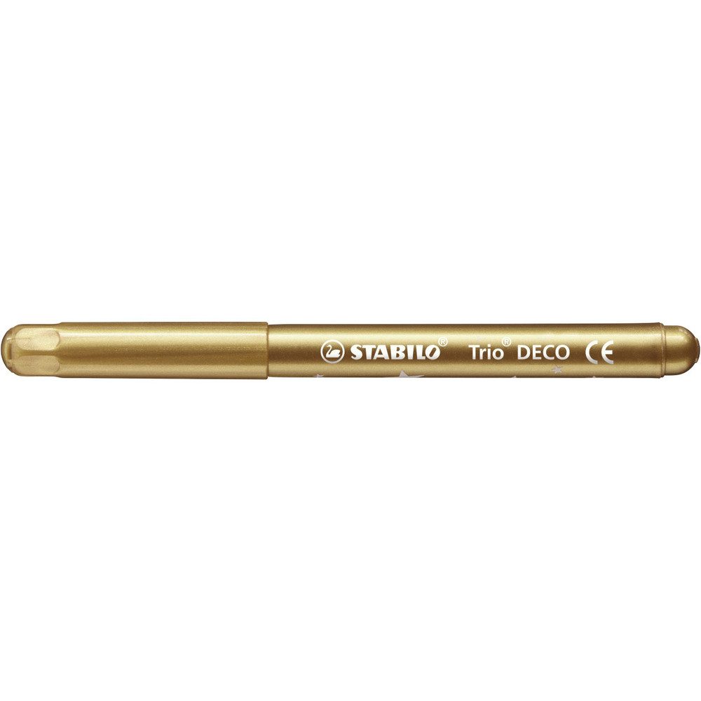 STABILO Faserstift STABILO Trio Deco - 8 Metallic-Filzstifte