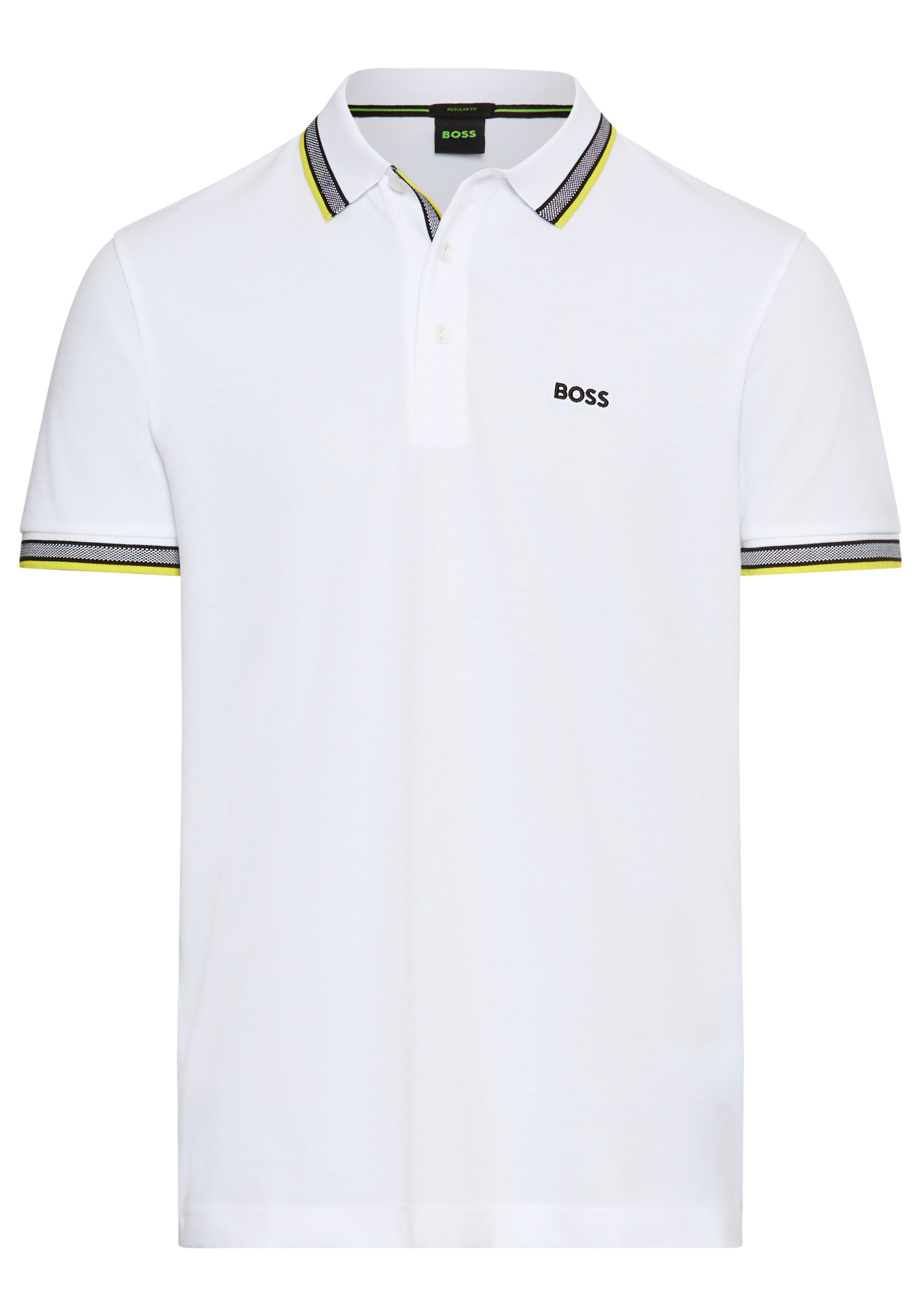 BOSS GREEN Poloshirt Paddy mit kontrastfarbenen günstig online kaufen