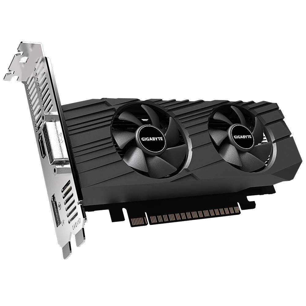 Gigabyte Gigabyte GeForce GTX 1650 OC Low Profile 4G Grafikkarte ...