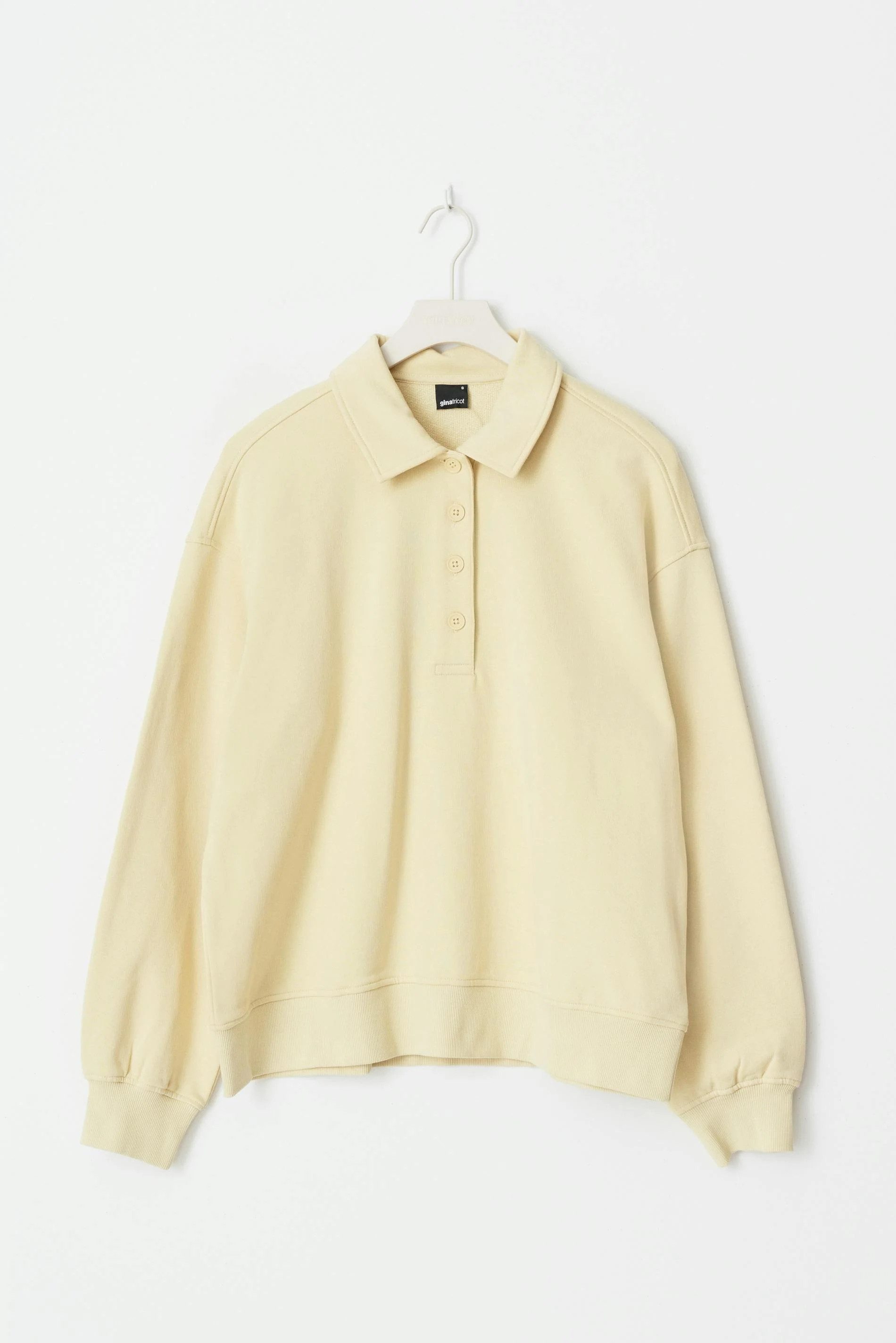 Sweatshirt Collar sweater - Sweater mit Kragen - Damen Pullover