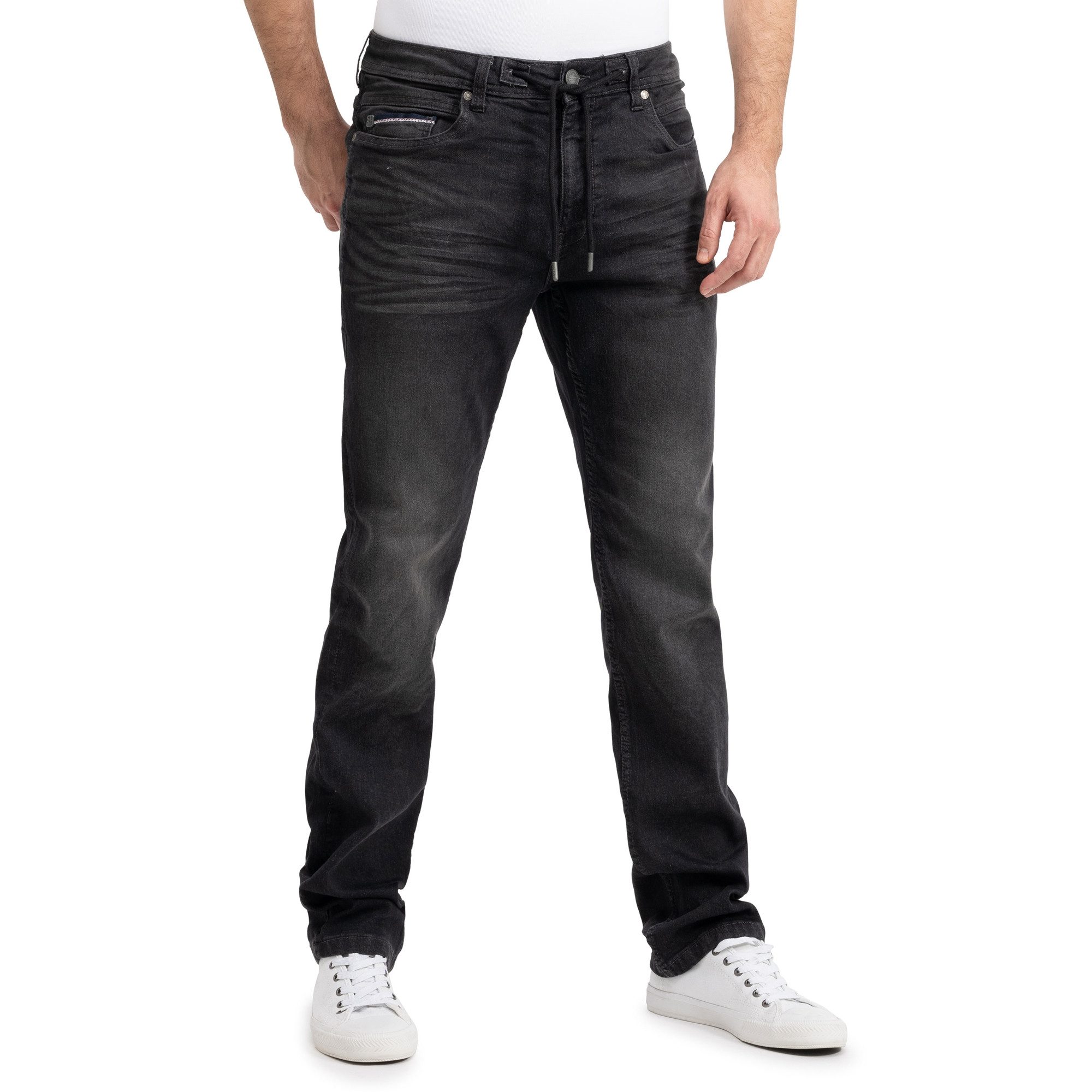 SUBLEVEL Sweatjeans Herren Jeans Sweatpant Chino Jogginghose Flexibel Beque günstig online kaufen