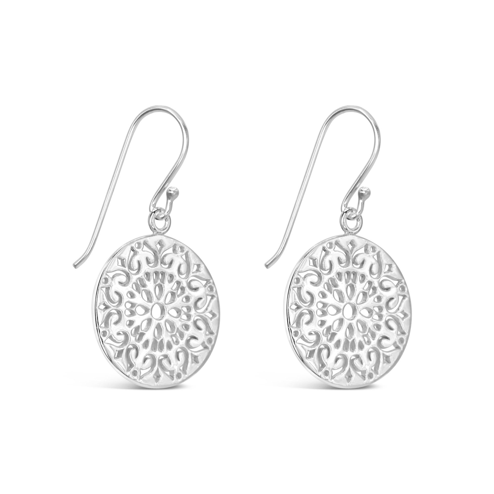 Ars-Argenti Paar Ohrhänger Anmutige Boho-Design Ohrringe-925 Sterling Silber-18K vergoldet (inkl. Schmuckbox), 925 Sterling Silber, Hypoallergen, Wasserfest, Ni – Bild 2 von 5