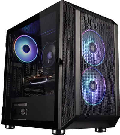 Kiebel David VS Goliath 13 Gaming-PC (Intel Core i7 Intel Core i7-13700KF, RTX 4070, 32 GB RAM, 2000 GB SSD, Wasserkühlung, ARGB-Beleuchtung)