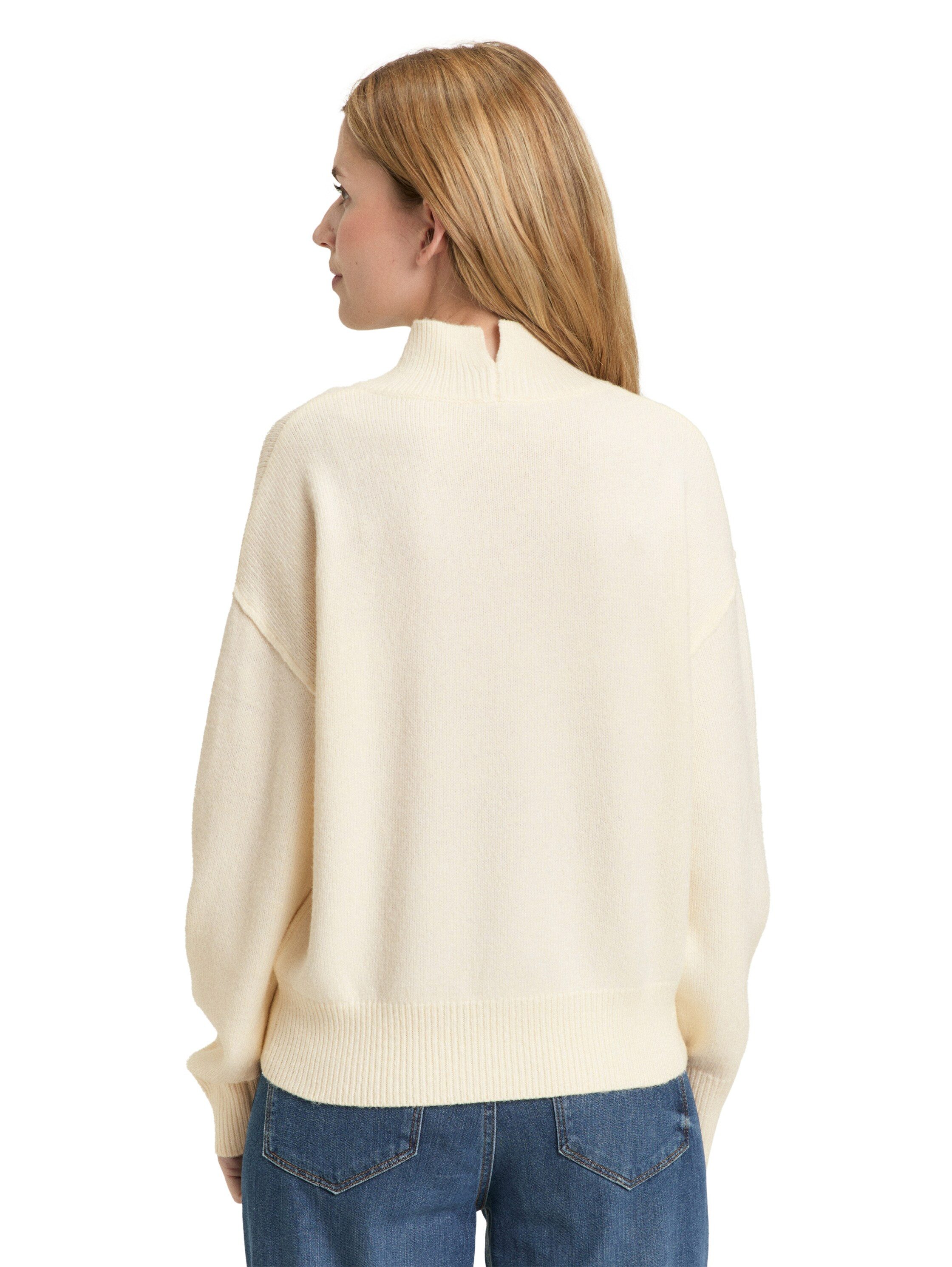TOM TAILOR Strickpullover mit Rippbündchen